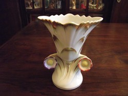 Herendi ibolya váza.  13 cm