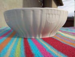 Zsolnay pajzspecsétes porcelán leveses/köretes tál