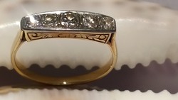 Diamond ring, 0.6 ct full white si-p