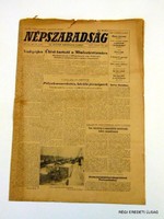 1977 december 30  /  NÉPSZABADSÁG  /  RÉGI EREDETI MAGYAR ÚJSÁG Szs.:  4468