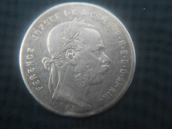 Ezüst Ferencz József 1ft-os 1879.KB.