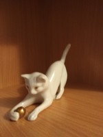 NEU BACH  porcelán  Cica - macska
