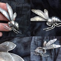 Very nice silver brooch! Unique goldsmith work!