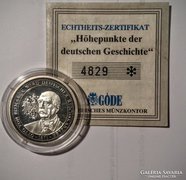 Németország színezüst emlékveret 1991PP