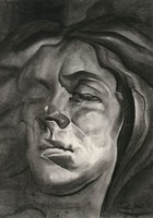 Szuly Angéla: Önarckép/női portré, expresszionista, 1920-as évek