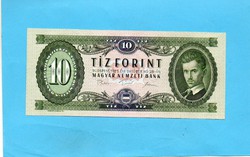 Hajtatlan  !!!! Unc !!!!  10 Forint 1975