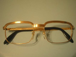 N12 Arany jelzett 12  karátos szemüveg keret üveg nélkül br: 20.4 gr napszemüvegnek is