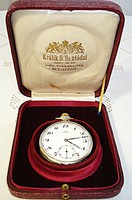 Art deco omega pocket watch, in good condition