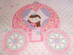 Princess curtain for children's room
