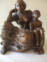 Tóth Vali hatalmas gyönyörű bronz szobra