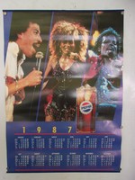 Pepsi plakát (1987) Lionel Richie, Tina Turner, Michael Jackson
