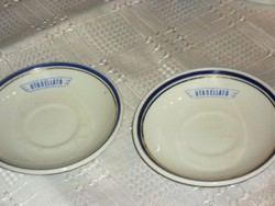 Zsolnay utasellátó tányér párban   11 cm