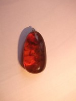 Beautiful amber appendage pendant in morocco