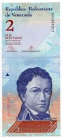 Venezela 2 Bolivar, 2013, UNC