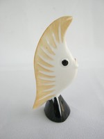Art deco Hollóházi porcelán hal
