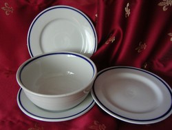 Menzai tányérok - Zsolnay