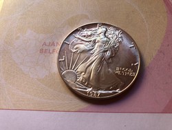1987 USA Sas ezüst 31,1 gramm 0,999