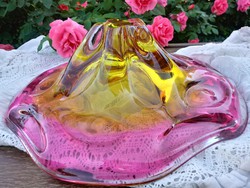 Muránói üveg tál