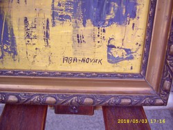 Aba-Novák jelzett festmény