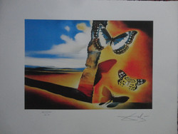 Salvador Dali: Pillangók a tájban