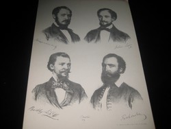 Barabás Miklós litografia  a Hölgyfutárban  1855 ben  megjelent  sorozatból