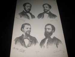 Barabás Miklós litografia  a Hölgyyfutárban  1855 ben  megjelent  sorozatból