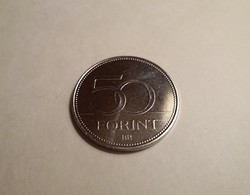 50 Forint  2018-as verdefényes.  JÉGKORONG VILÁGBAJNOKSÁG!