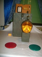 Retro katonai jelző lámpa készlet 1962