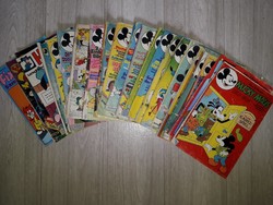 Walt Disney Micky Maus képregények 58 db + 4 db meglepetés ajándék