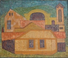 Fieber Béla (1926-2008): Tokaji házak