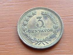 EL SALVADOR 3 CENTAVOS 1974 S+V
