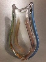 Bohemia Frantisek Zemek váza Rhapsody üveg váza 22 cm