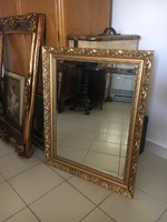 75x95-ös tükör,pipere,antik,vintage,dekor design