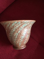 Nagyon szép Gorka Lívia kaspó, ritka mintával