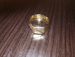 Férfi 14karátos arany pecsétgyűrű