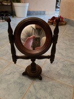 Antik asztali tükör pipere tükör