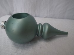 GYERTYATARTÓ - 20 x 9 x 9 cm - CSÚCSDÍSZ ALAKÚ - KERÁMIA - NÉMET - HIBÁTLAN