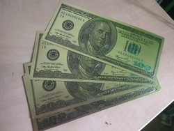 USA aranyozott 100 dollár UNC