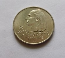 Nagyon szép Csehszlovák ezüst 20 Korona 1972.