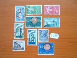 OLASZ 10 DB VEGYES EUROPA  I.230