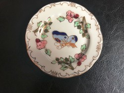 Zsolnay butterfly small plate, bowl or ashtray 8.5 cm.