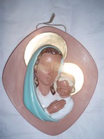 Mária a kis Jézussal -falikép