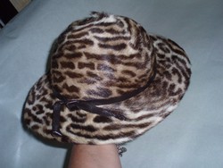 Vintage szőrme kalap