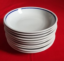 11db Zsolnay menzai kocsonyás főzelékes pörköltes mély tányér 