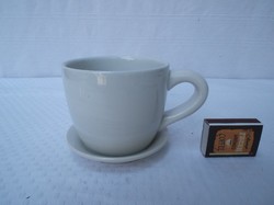 Kerámia -  kaspó csészealj rögzített 15 x 10 cm - hibátlan