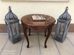 Antik bútor, neobarokk dohányzó asztal 1.