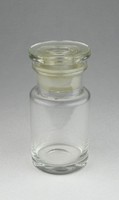 0R673 Régi gyógyszertári patika üveg 10.5 cm