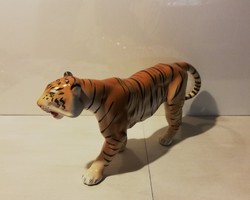 Nagyméretű, Gránit tigris ( 38 x 16 cm  )