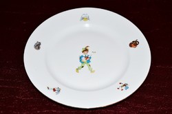 Zsolnay gyerek lapos tányér  ( DBZ 0027 )