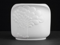 Kaiser op art biszkvit porcelán váza Michaela Frey szignóval